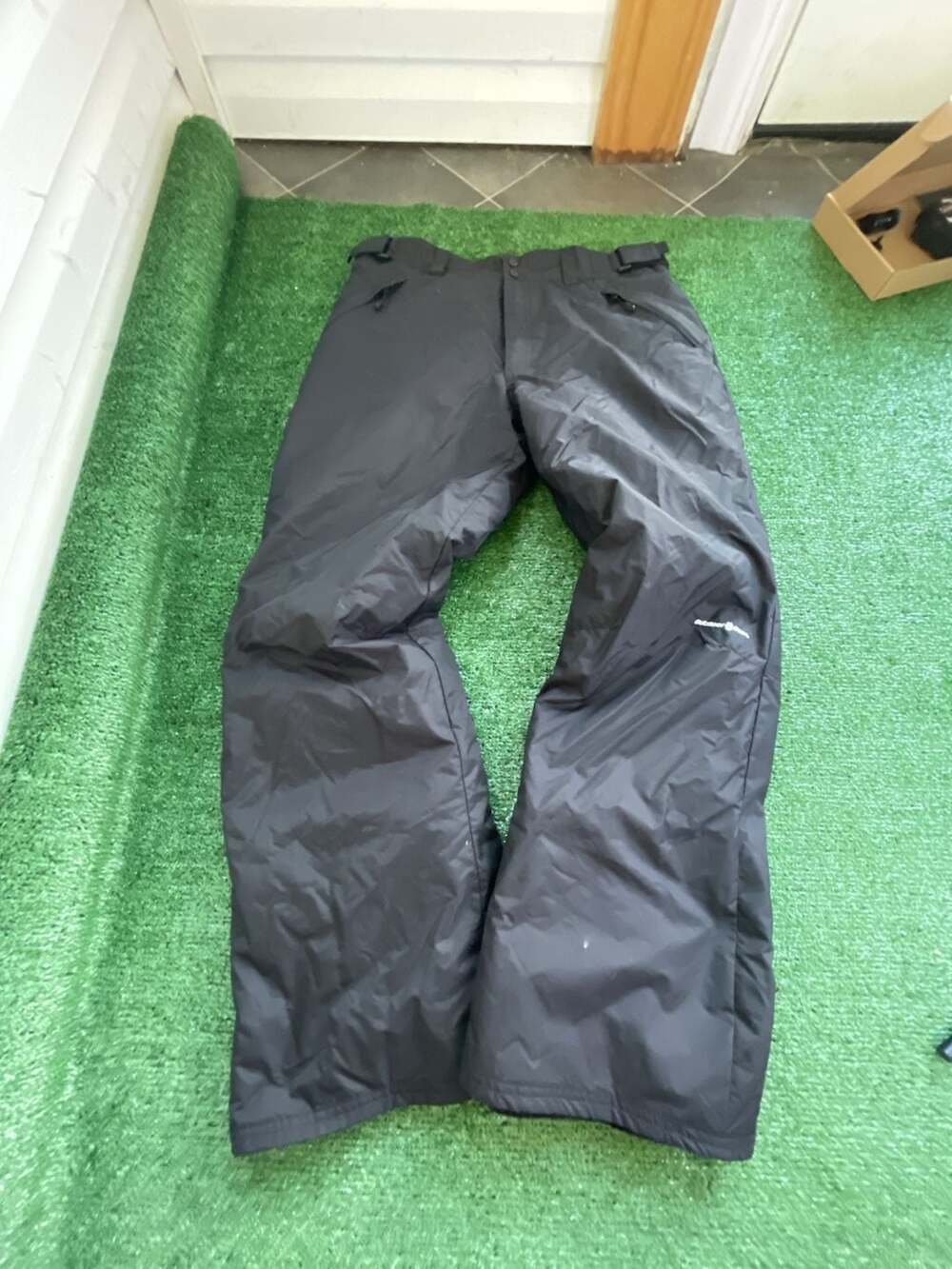 Outdoor Gear Style 6802R Insulated Black Snow Ski Pants